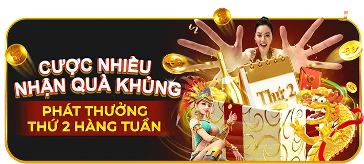 Hình ảnh tiền vàng và biểu tượng khuyến mãi, minh họa cho các ưu đãi của 88fc